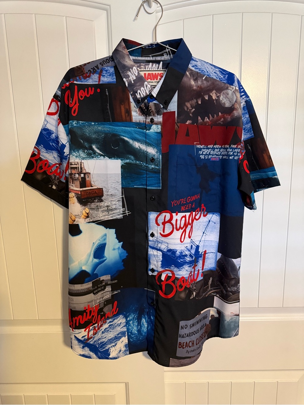 RSVLTS x Jaws Button Down Shirt - XL